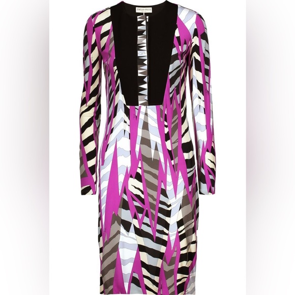 Emilio Pucci Silk Prefall 2014 Dress - Picture 2 of 2